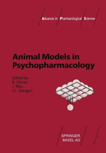 Cover of Animal Models in Psychopharmacology