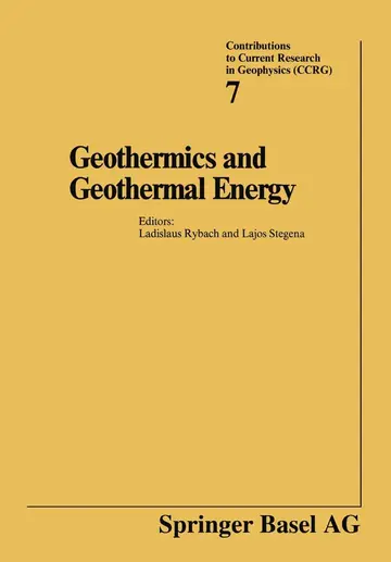 Cover of Geothermics and Geothermal Energy