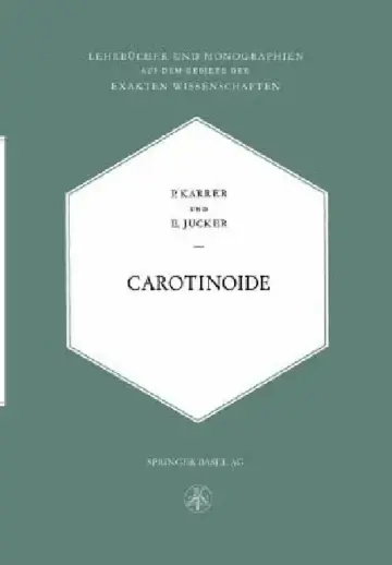 Cover of Carotinoide