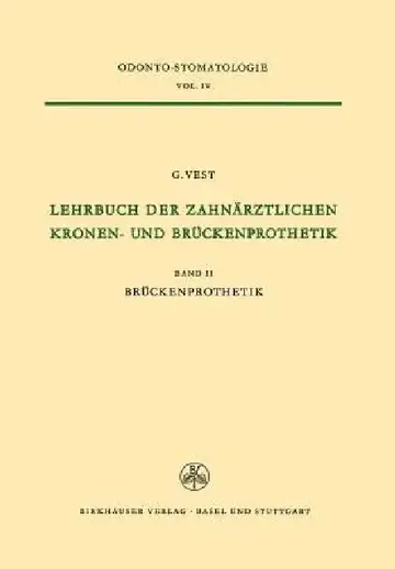 Cover of Lehrbuch Der Zahnärztlichen Kronen-Und Brückenprothetik