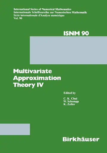 Cover of Multivariate Approximation Theory IV