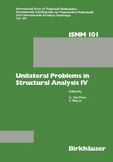 Cover of Unilateral Problems in Structural Analysis IV
