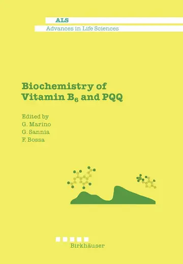 Cover of Biochemistry of Vitamin B6 and Pqq