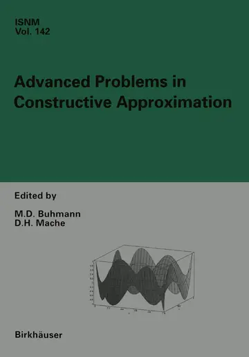 Cover of Advanced Problems in Constructive Approximation