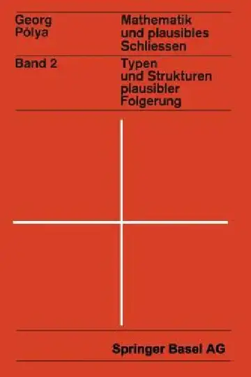 Cover of Mathematik Und Plausibles Schließen