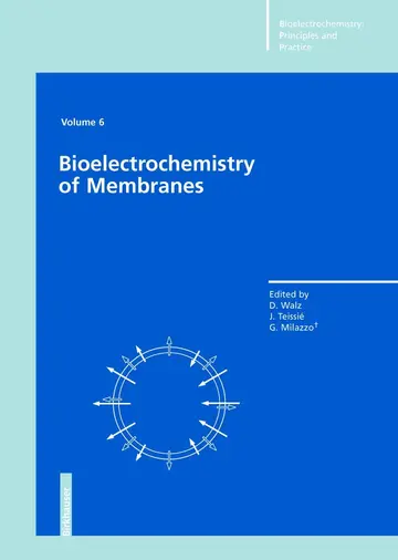 Cover of Bioelectrochemistry of Membranes