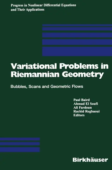 Cover of Variational Problems in Riemannian Geometry