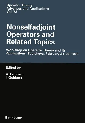 Cover of Nonselfadjoint Operators and Related Topics