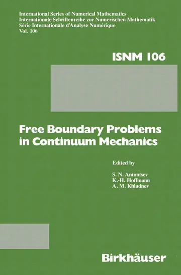 Cover of Free Boundary Problems in Continuum Mechanics