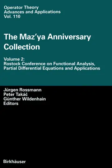 Cover of The Maz’ya Anniversary Collection