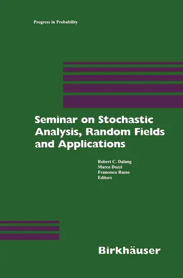 Cover of Seminar on Stochastic Analysis, Random Fields and Applications