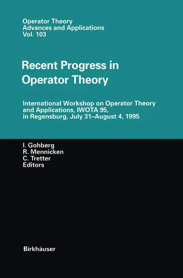 Cover of Recent Progress in Operator Theory