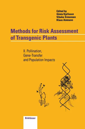 Cover of Methods for Risk Assessment of Transgenic Plants