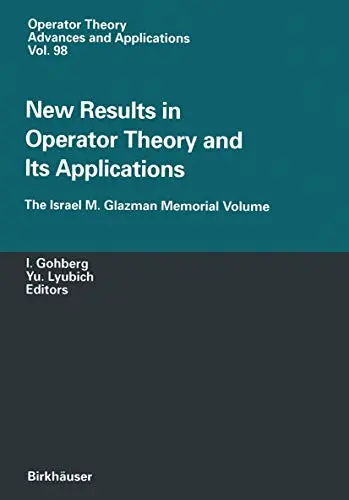 Cover of New Results in Operator Theory and Its Applications