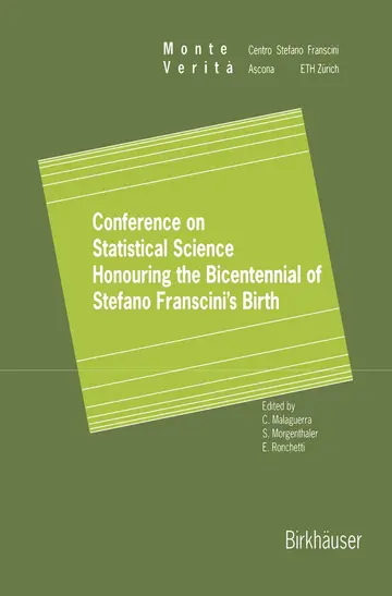 Cover of Conference on Statistical Science Honouring the Bicentennial of Stefano Franscini's Birth