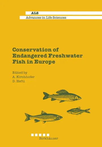 Cover of Conservation of Endangered Freshwater Fish in Europe