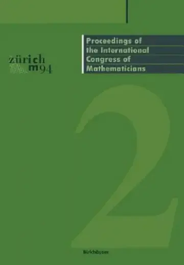 Cover of Proceedings of the International Congress of Mathematicians