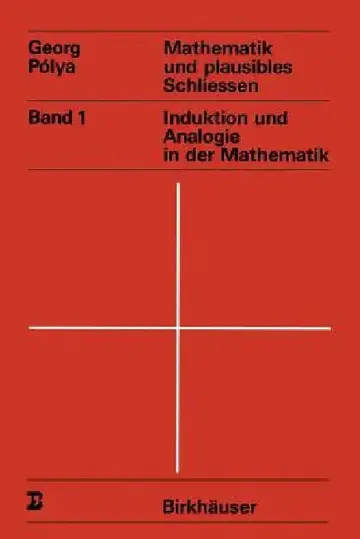 Cover of Mathematik Und Plausibles Schliessen