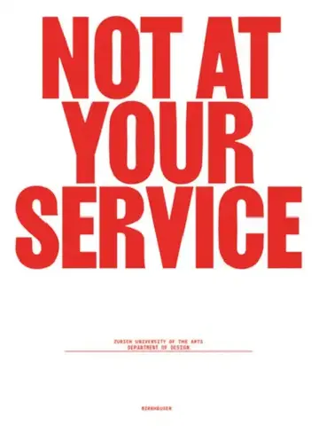 Cover of Not at Your Service