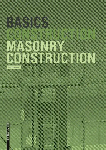 Cover of Basics Masonry Construction