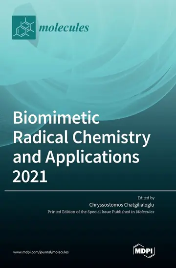 Cover of Biomimetic Radical Chemistry and Applications 2021