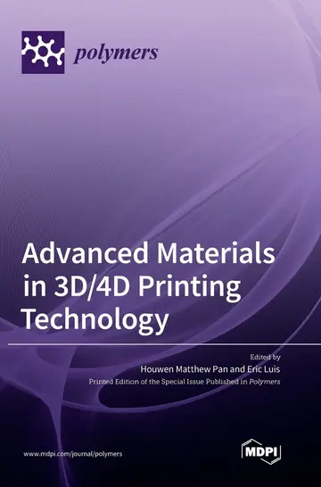 Cover of Advanced Materials in 3D/4D Printing Technology