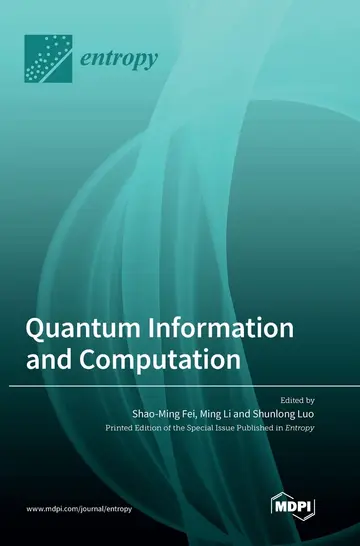Cover of Quantum Information and Computation