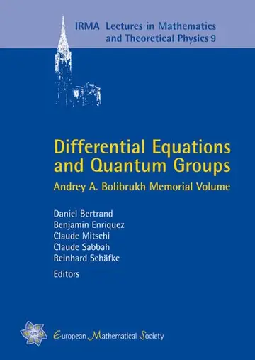 Cover of Differential Equations and Quantum Groups