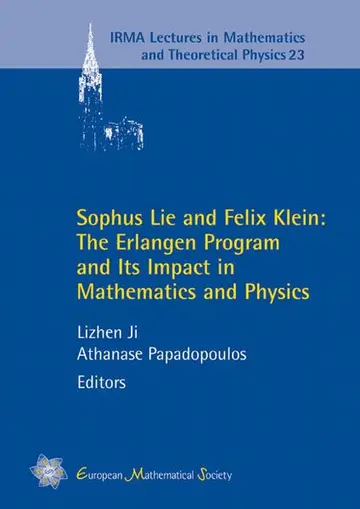 Cover of Sophus Lie and Felix Klein