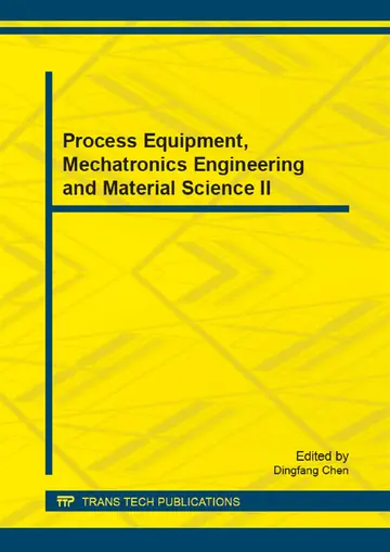 Cover of Process Equipment, Mechatronics Engineering and Material Science