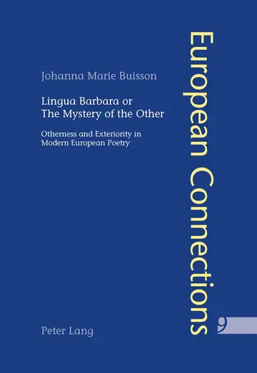 Cover of Lingua Barbara or the Mystery of the Other