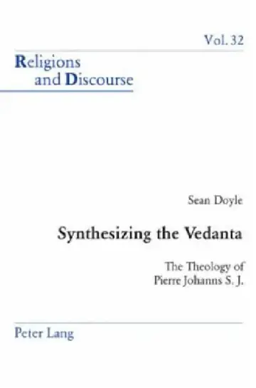 Cover of Synthesizing the Vedanta