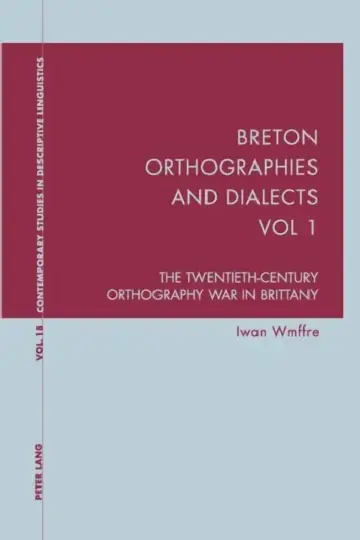 Cover of Breton Orthographies and Dialects - Vol. 1
