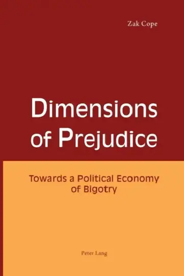 Cover of Dimensions of Prejudice
