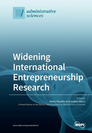 Cover of Widening International Entrepreneurship Research