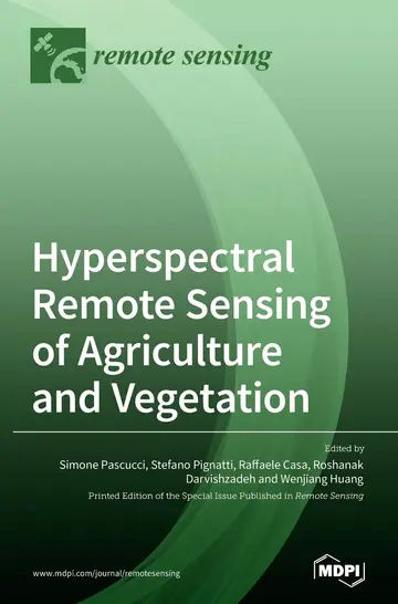 Cover of Hyperspectral Remote Sensing of Agriculture and Vegetation