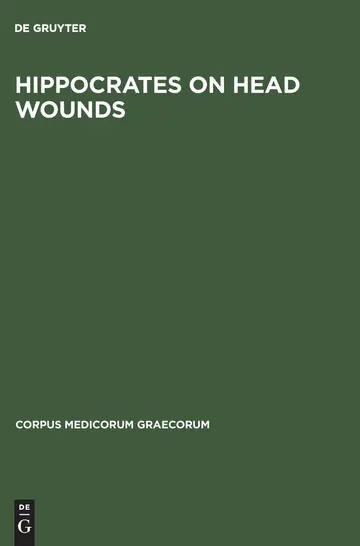 Cover of Hippocrates on head wounds