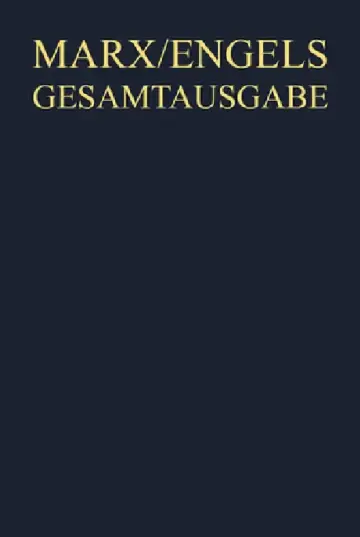 Cover of Karl Marx / Friedrich Engels