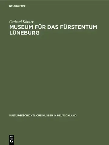 Cover of Museum Für Das Fürstentum Lüneburg
