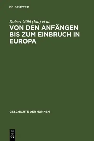 Cover of Von Den Anfängen Bis Zum Einbruch in Europa