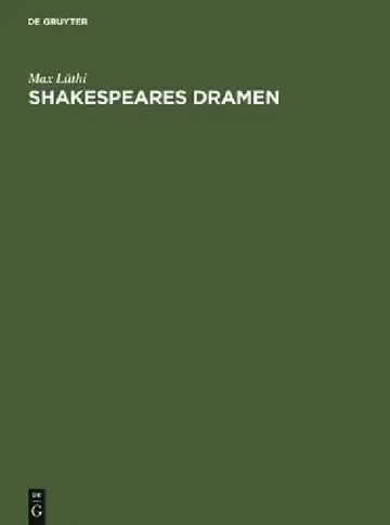 Cover of Shakespeares Dramen