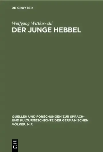 Cover of Der junge Hebbel