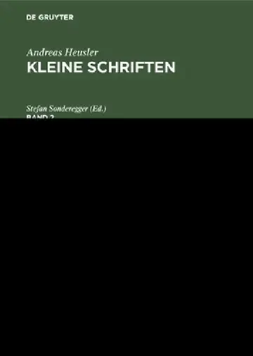 Cover of Kleinere Schriften zur Literatur- und Geistesgeschichte Kleine Schriften