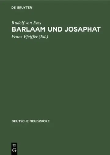 Cover of Barlaam und Josaphat