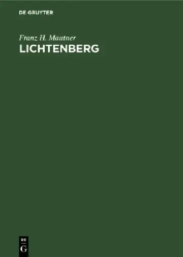 Cover of Lichtenberg
