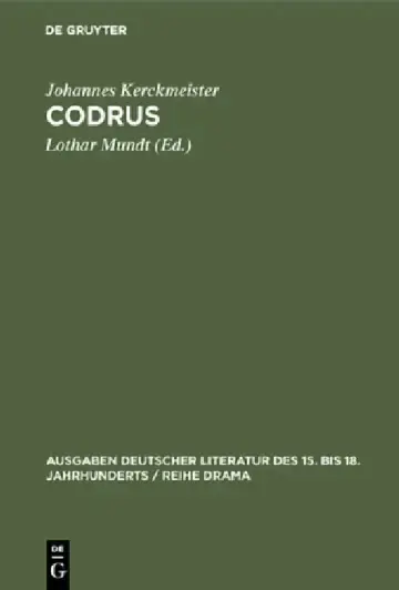 Cover of Codrus