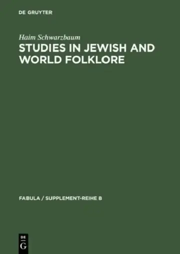 Cover of Studies in Jewish and World Folklore