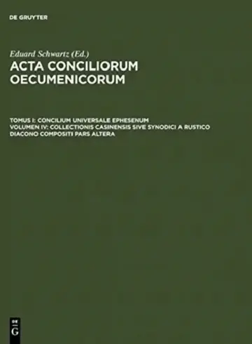 Cover of Collectionis Casinensis Sive Synodici a Rustico Diacono Compositi Pars Altera