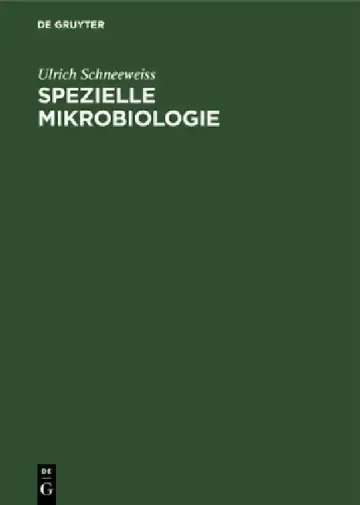 Cover of Spezielle Mikrobiologie