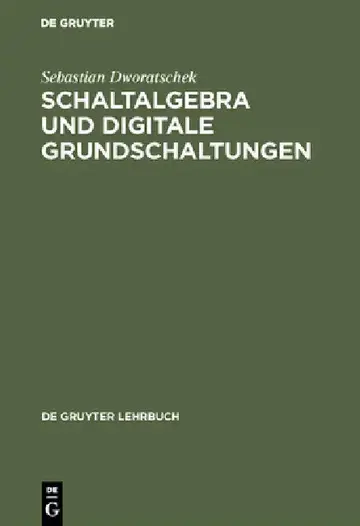 Cover of Schaltalgebra und digitale Grundschaltungen